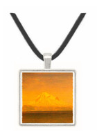 Snowy Mountains in the Pacific Northwest by Bierstadt -  Museum Exhibit Pendant - Museum Company Photo