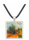 Stagecoach after Ennery by Pissarro -  Museum Exhibit Pendant - Museum Company Photo