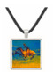 Stampeded by Lightning - Frederic Remington -  Museum Exhibit Pendant - Museum Company Photo