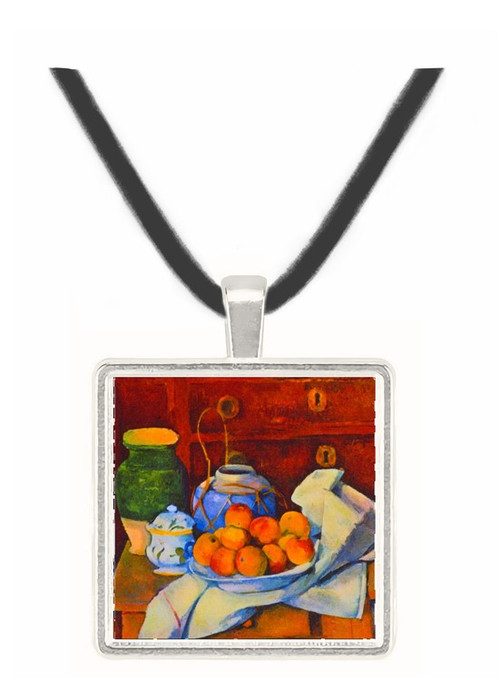 Still Life with Chest of Drawers - Paul Cezanne -  Museum Exhibit Pendant - Museum Company Photo