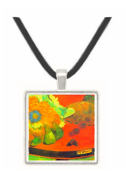 Still Life with fete by Gauguin -  Museum Exhibit Pendant - Museum Company Photo