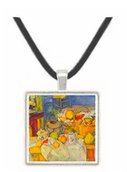 Still Life with Fruit Basket by Cezanne -  Museum Exhibit Pendant - Museum Company Photo