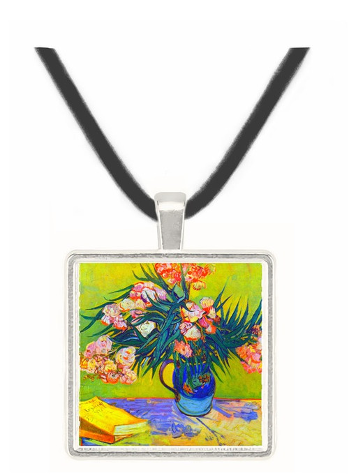 Still Life with Oleander by Van Gogh -  Museum Exhibit Pendant - Museum Company Photo