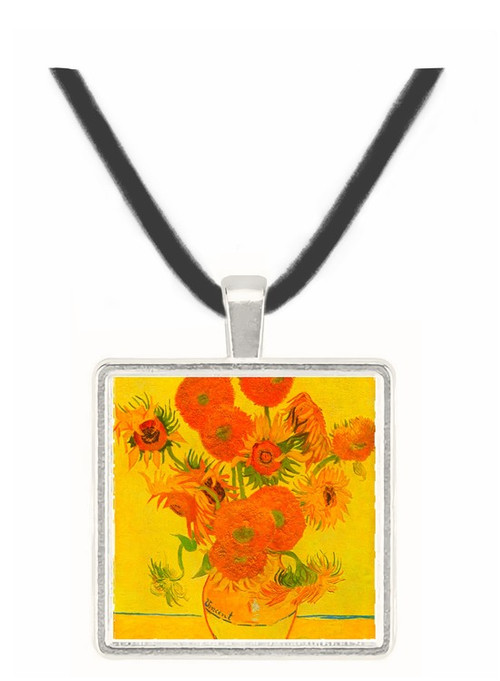 Still life with sunflowers by Van Gogh -  Museum Exhibit Pendant - Museum Company Photo