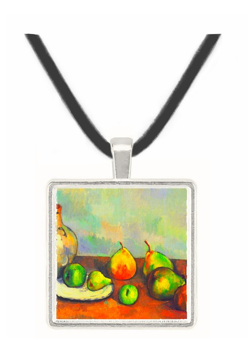 Still Life, Jar and Fruit by Cezanne -  Museum Exhibit Pendant - Museum Company Photo