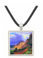 Storm in the Rockies, Mt. Rosalie by Bierstadt -  Museum Exhibit Pendant - Museum Company Photo