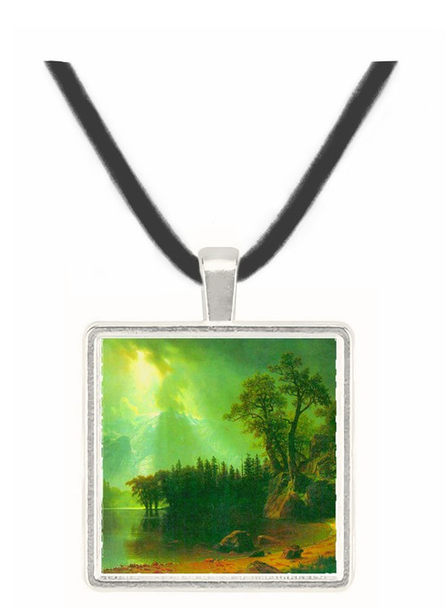 Storm over the Sierra Nevada by Bierstadt -  Museum Exhibit Pendant - Museum Company Photo