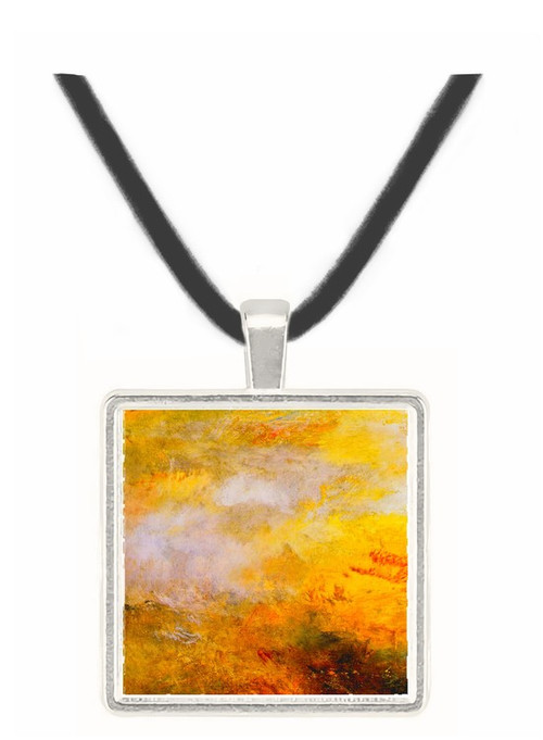 Stormy Sea with Dolphins by Joseph Mallord Turner -  Museum Exhibit Pendant - Museum Company Photo
