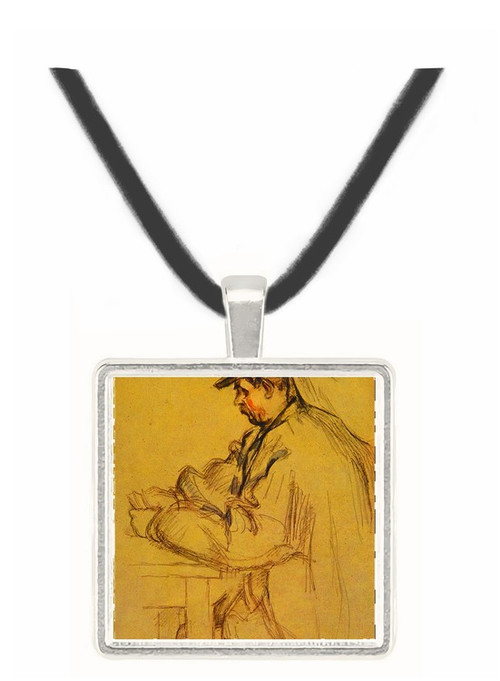 Study for Card Players - Paul Bril -  Museum Exhibit Pendant - Museum Company Photo
