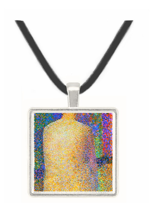 Study of a model 2 by Seurat -  Museum Exhibit Pendant - Museum Company Photo