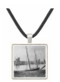 Study of boat and anchor by Seurat -  Museum Exhibit Pendant - Museum Company Photo