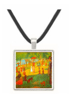 Sunday Afternoon by Seurat -  Museum Exhibit Pendant - Museum Company Photo