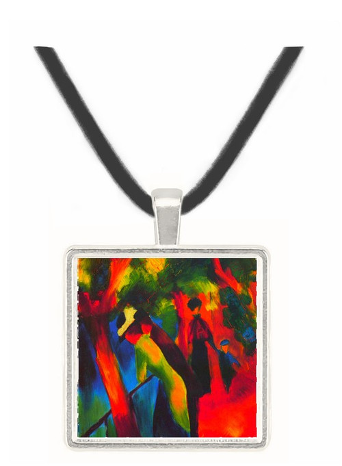 Sunny way by August Macke -  Museum Exhibit Pendant - Museum Company Photo