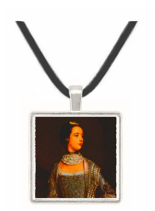 Susannah Beckford - Sir Joshua Reynolds -  Museum Exhibit Pendant - Museum Company Photo