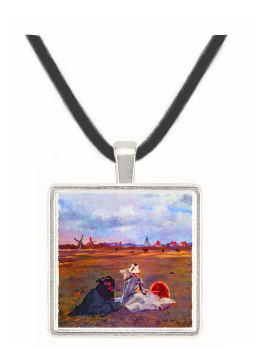 Swallows by Manet -  Museum Exhibit Pendant - Museum Company Photo
