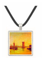 Tabley, calm day by Joseph Mallord Turner -  Museum Exhibit Pendant - Museum Company Photo