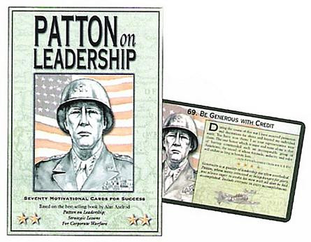 Patton on Leadership Motivational Cards - Photo Museum Store Company