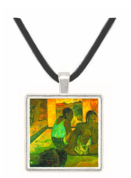 Te Rerioa by Gauguin -  Museum Exhibit Pendant - Museum Company Photo