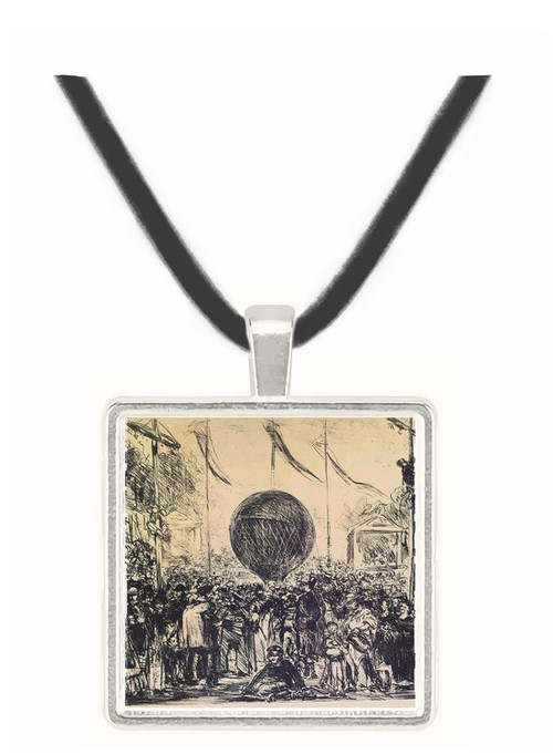 The Balloon by Manet -  Museum Exhibit Pendant - Museum Company Photo