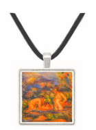 The bathers (Detail) by Renoir -  Museum Exhibit Pendant - Museum Company Photo