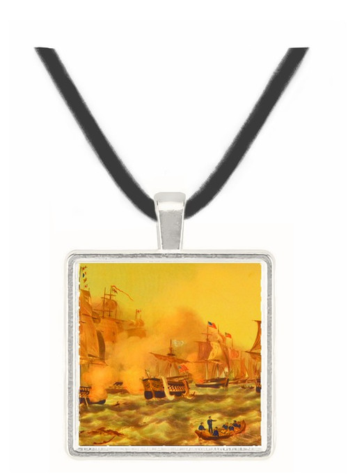 The Battle of Lake Erie -  Commodore... - J. Perry Newell -  Museum Exhibit Pendant - Museum Company Photo