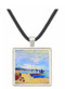 The Beach at Sainte Adresse #2 by Monet -  Museum Exhibit Pendant - Museum Company Photo