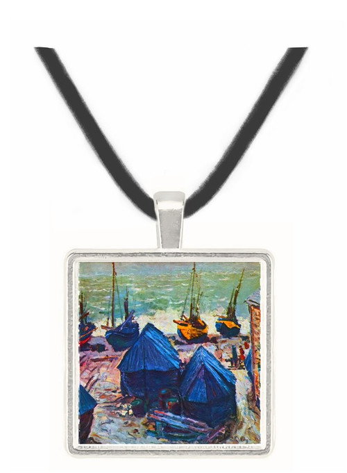 The Boats by Monet -  Museum Exhibit Pendant - Museum Company Photo