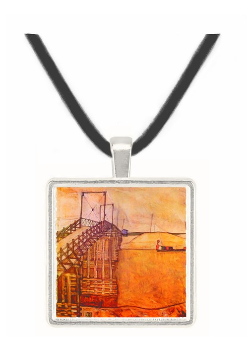 The Bridge by Schiele -  Museum Exhibit Pendant - Museum Company Photo