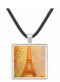 The Eiffel Tower by Seurat -  Museum Exhibit Pendant - Museum Company Photo