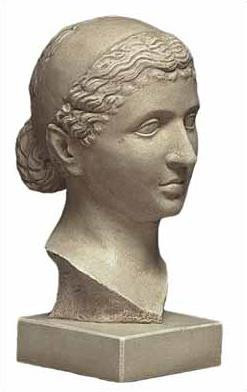 Bust of Cleopatra - Antiken Museum, Berlin. 35 B.C. - Photo Museum Store Company
