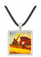The field worker by Seurat -  Museum Exhibit Pendant - Museum Company Photo