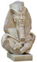Bust of Akhenaton - Egyptian Museum, Cairo,  1365BC - Photo Museum Store Company