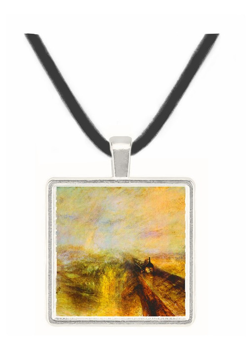 The great western railway by Joseph Mallord Turner -  Museum Exhibit Pendant - Museum Company Photo