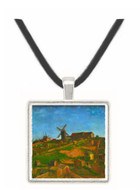 The hill of Monmartre by Van Gogh -  Museum Exhibit Pendant - Museum Company Photo