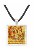 The Initial G with Figures of St. Augustine and Marcellinus -  Museum Exhibit Pendant - Museum Company Photo
