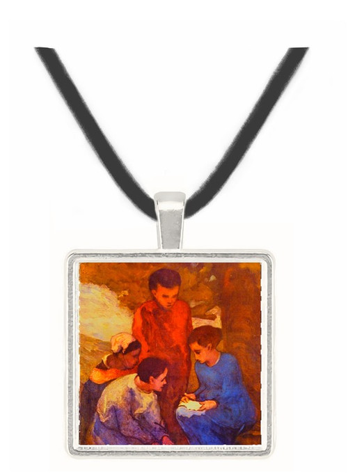 The Letter - Honore Daumier -  Museum Exhibit Pendant - Museum Company Photo