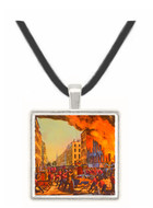 The Life of a Fireman - Currier and Ives -  Museum Exhibit Pendant - Museum Company Photo