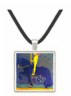 The life of a struggle (The Golden Knights) by Klimt -  Museum Exhibit Pendant - Museum Company Photo