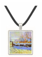 The Magpie by Monet -  Museum Exhibit Pendant - Museum Company Photo