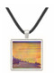 The mouth of the Seine at Honfleur, evening by Seurat -  Museum Exhibit Pendant - Museum Company Photo