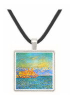The old Fort in Antibes by Monet -  Museum Exhibit Pendant - Museum Company Photo