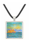The old Fort in Antibes by Monet -  Museum Exhibit Pendant - Museum Company Photo