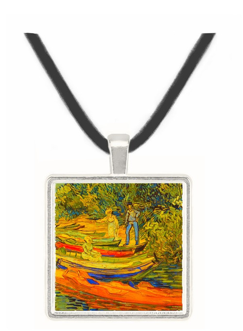 The Riverbank - Kent - William Tombleson -  -  Museum Exhibit Pendant - Museum Company Photo