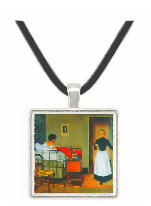 The sick by Felix Vallotton -  Museum Exhibit Pendant - Museum Company Photo