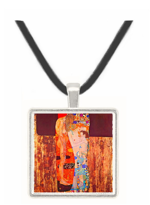 The three ages of a woman by Klimt -  Museum Exhibit Pendant - Museum Company Photo