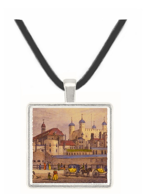 The Tower of London from Tower... - Thomas Gainsborough -  Museum Exhibit Pendant - Museum Company Photo