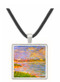 The two banks by Seurat -  Museum Exhibit Pendant - Museum Company Photo