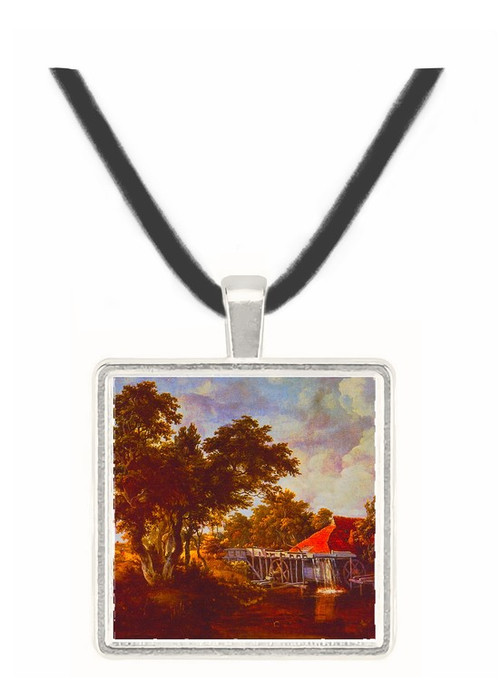 The Watermill with the Red Roof - Mass. - 857 - Unknown -  -  Museum Exhibit Pendant - Museum Company Photo