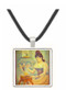 The woman with the powder puff by Seurat -  Museum Exhibit Pendant - Museum Company Photo