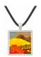 There is the Temple by Gauguin -  Museum Exhibit Pendant - Museum Company Photo